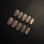 Silken Champagne CatEye Wave