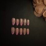 Chic Metallic Berry Dots